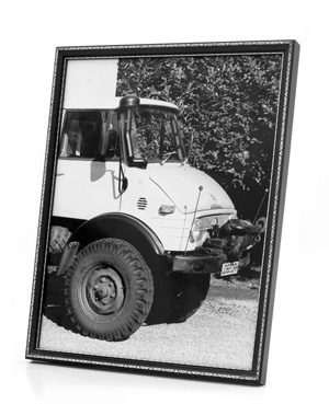 Kubrick's Unimog framed